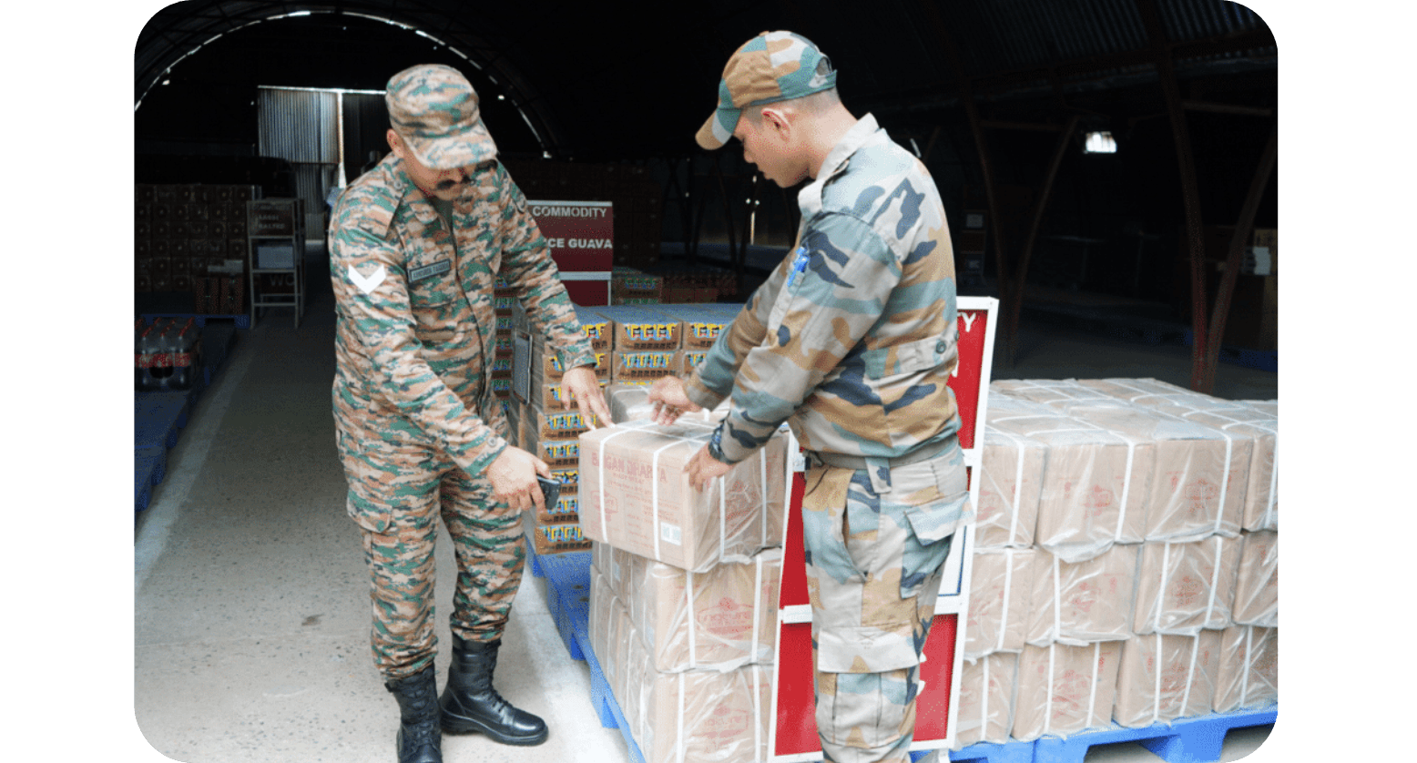 Indian Army Food Traceability   