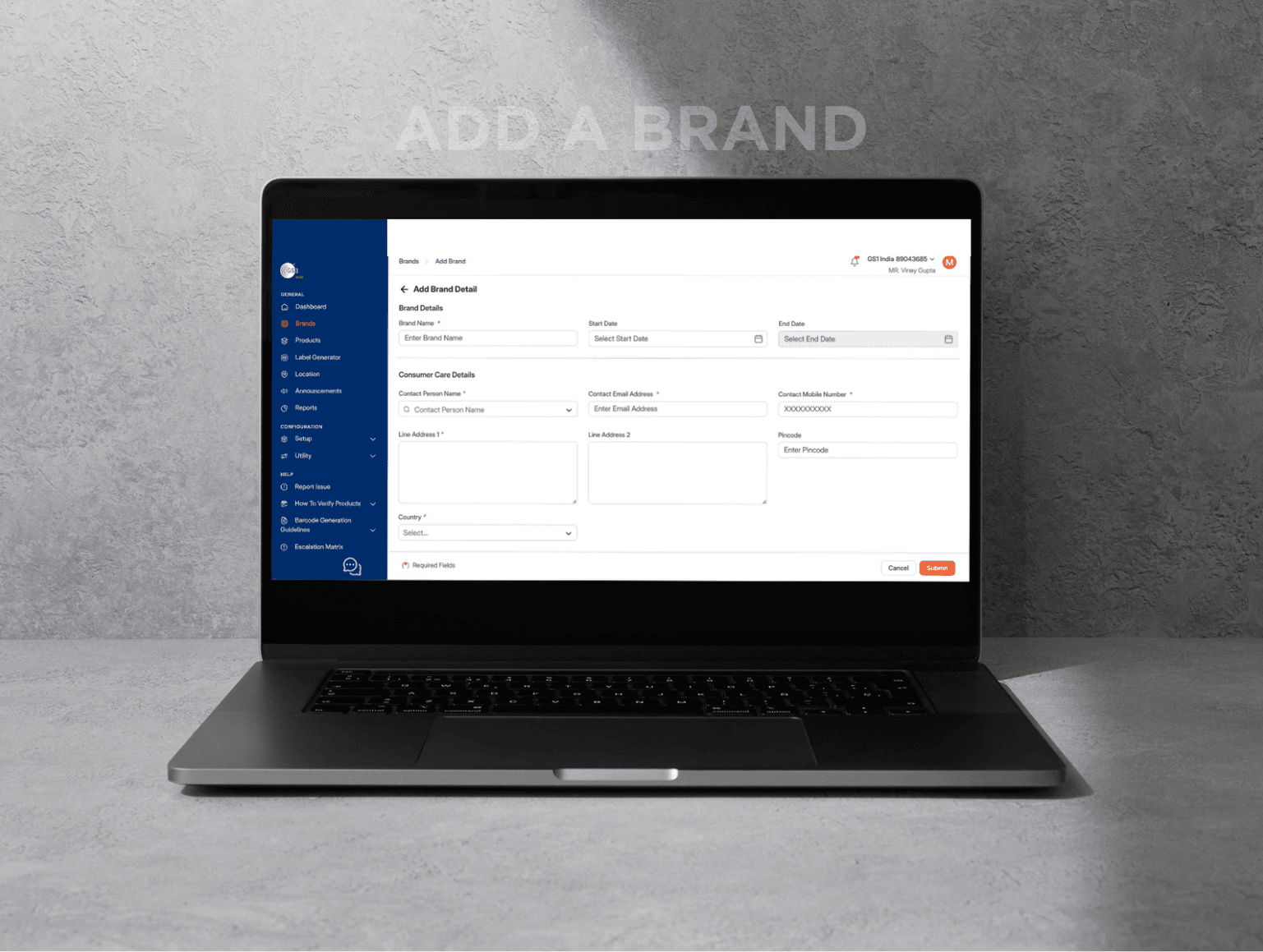 How to Create a Brand in DataKart
