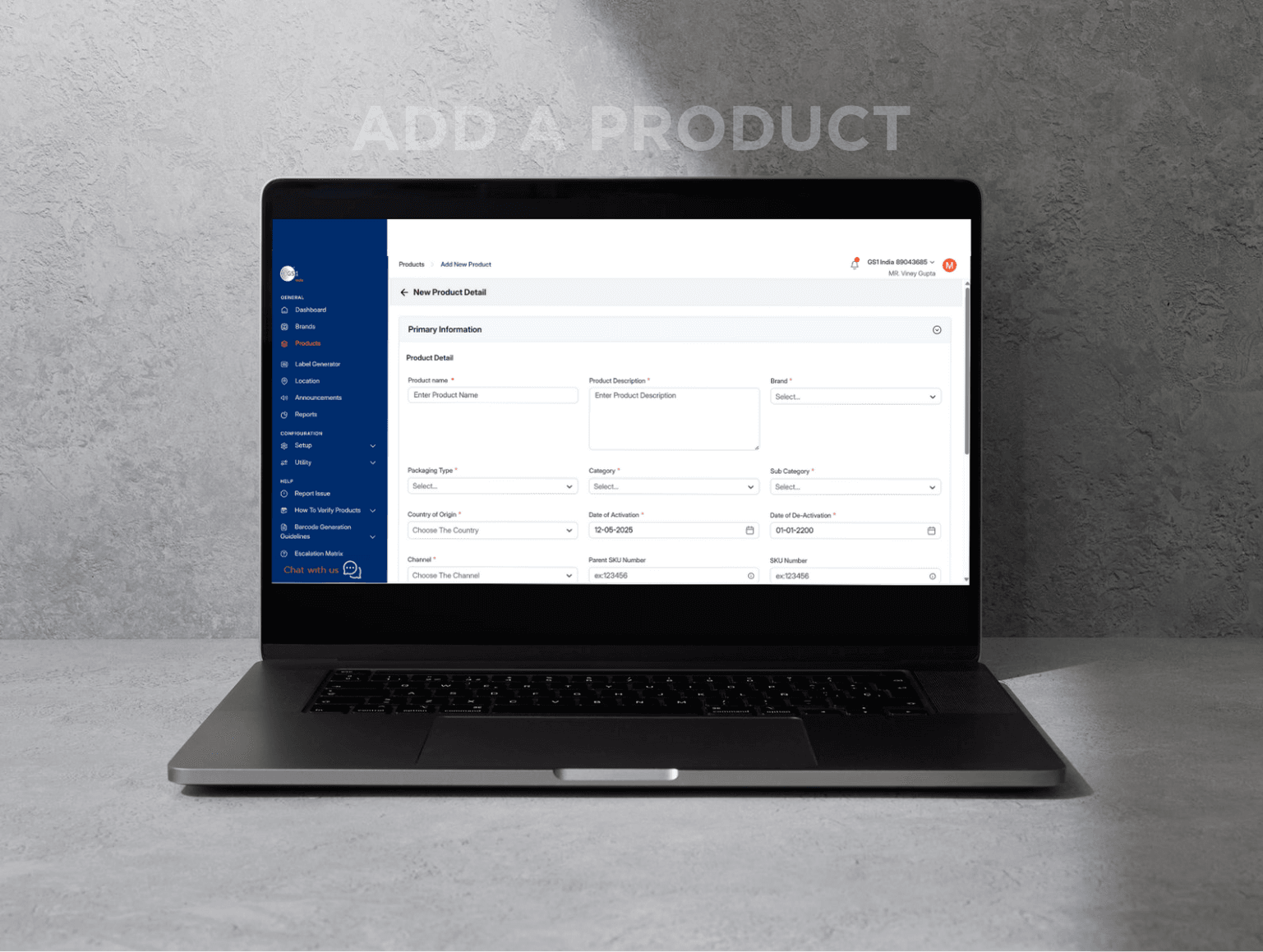 How to Add a Product in DataKart